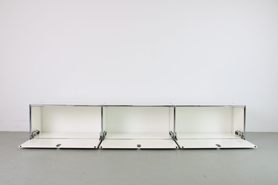 USM Haller lowboard, 225/35/35, Pure White - refurbished - Afbeelding 7