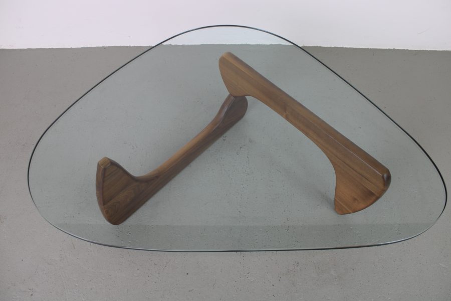 Vitra Noguchi Coffeetable, walnoot - Afbeelding 4